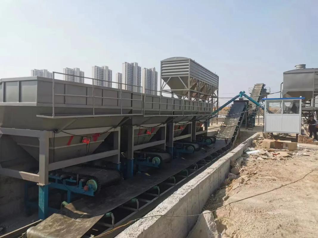 云南稳定土搅拌站的主要组成系统及工作流程
